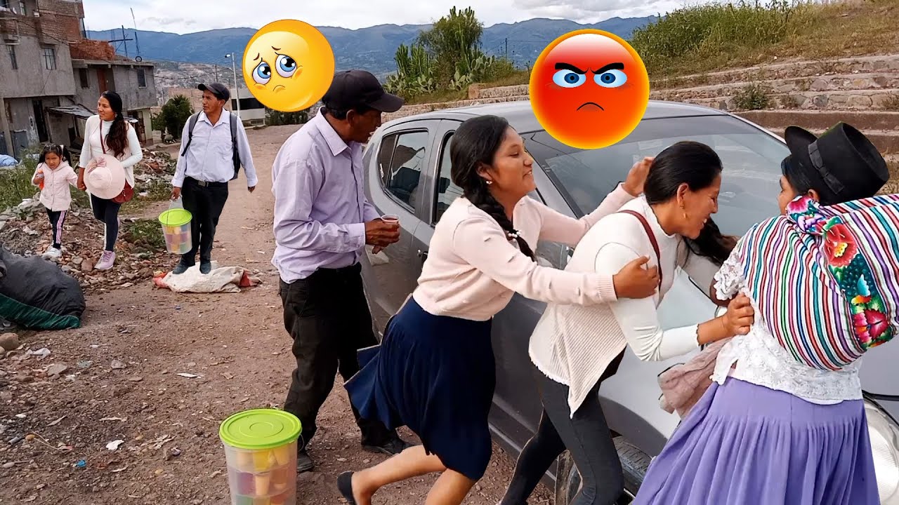 😡😠INFIEL FUE DESCUBIERTO  POR SU MUJER VENDIENDO GELATINA CON SU AMANTE😱😠