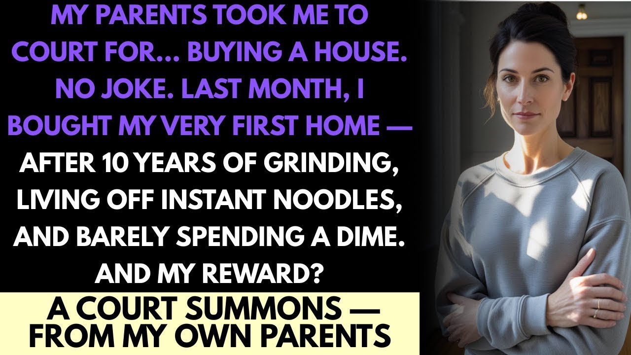 My Parents Took Me To Court For… Buying A House  No Joke
