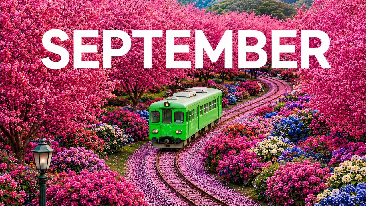 September 2026 🍁 Endless Autumn Paradise 8K | Golden Landscapes & Beautiful Nature
