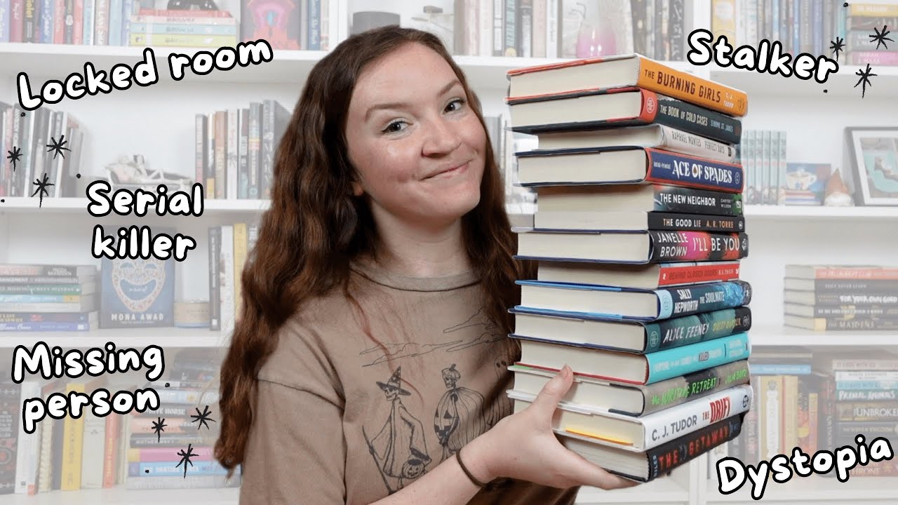 Thriller Book Recommendations by Trope (locked room, dystopian, and more!) pt 2