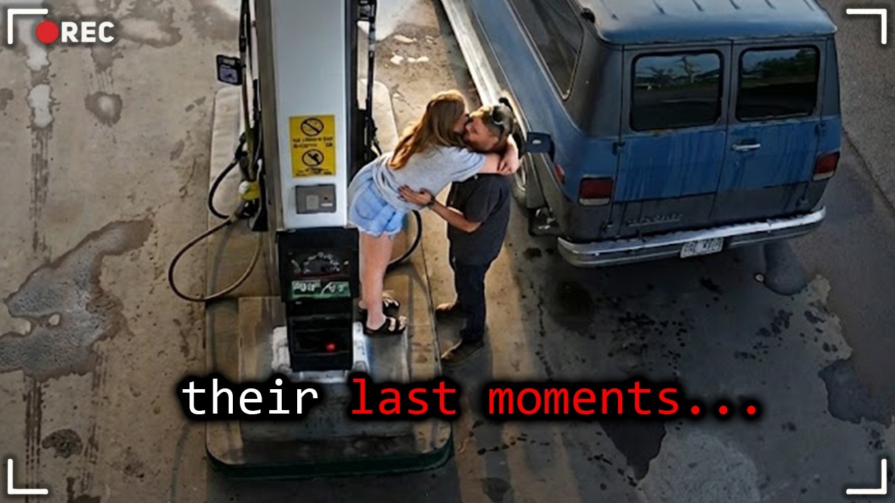Couple Kissed at Gas Station — Teen Killers STALKED Them on Highway 97 | CCTV