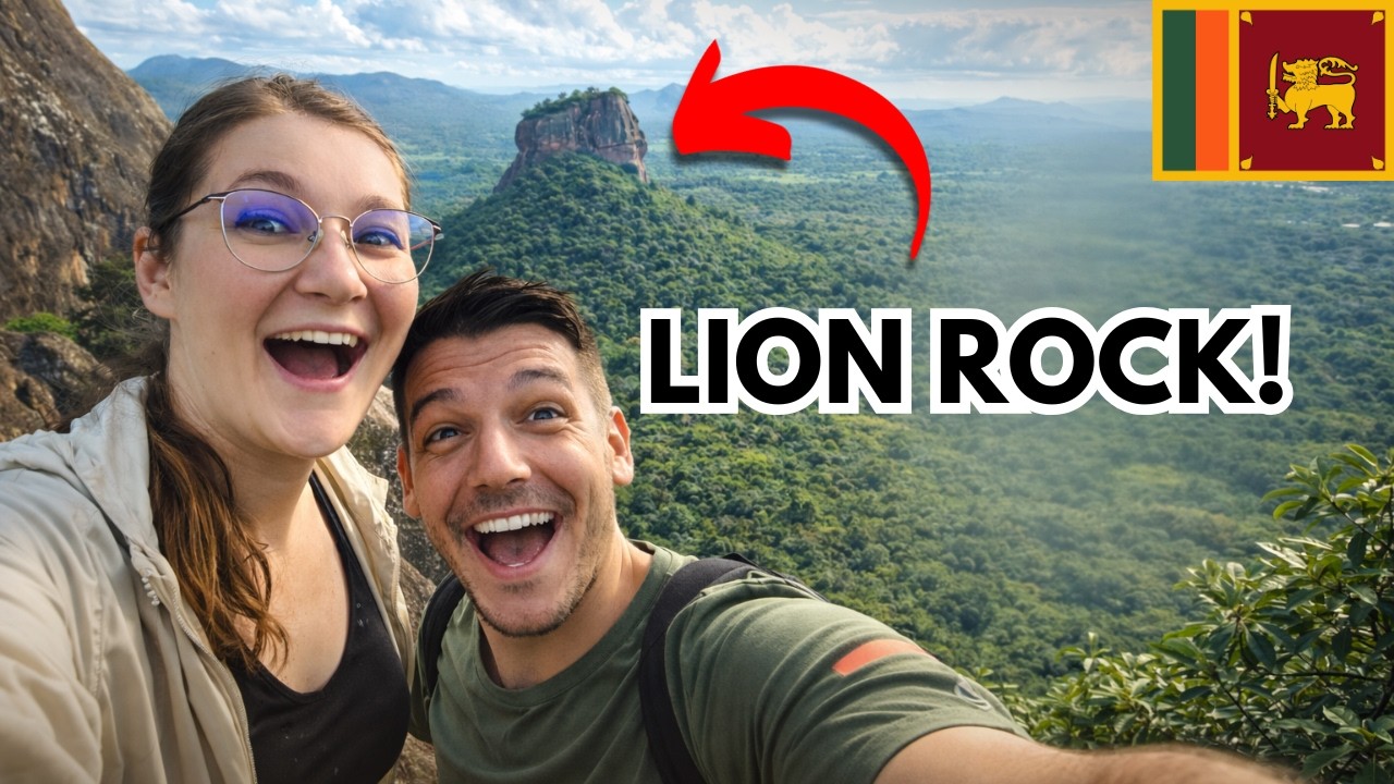 De aici Lion Rock arată cel mai bine | Pidurangala Rock  | Sri Lanka Vlog (EP. 3)