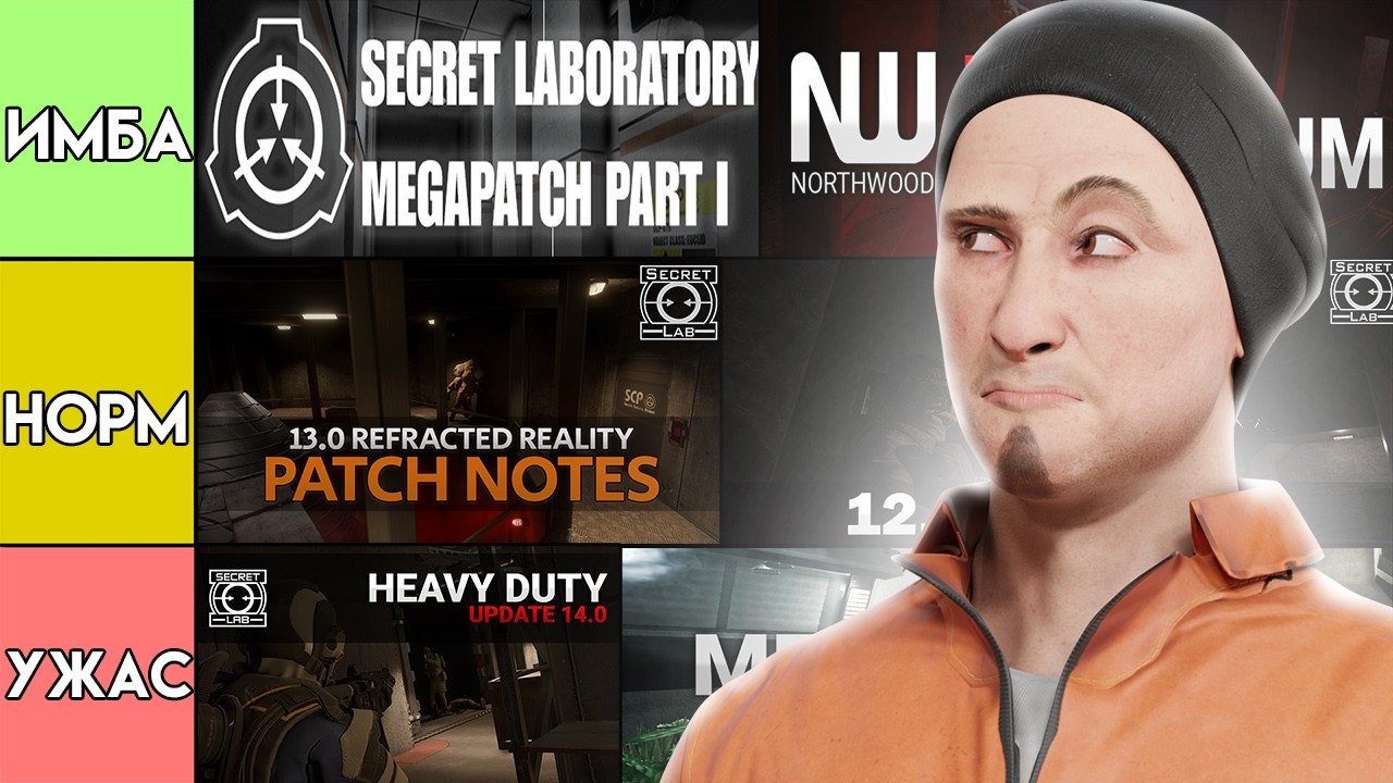 ТИРЛИСТ ОБНОВЛЕНИЙ SCP:SL I SCP: Secret Laboratory