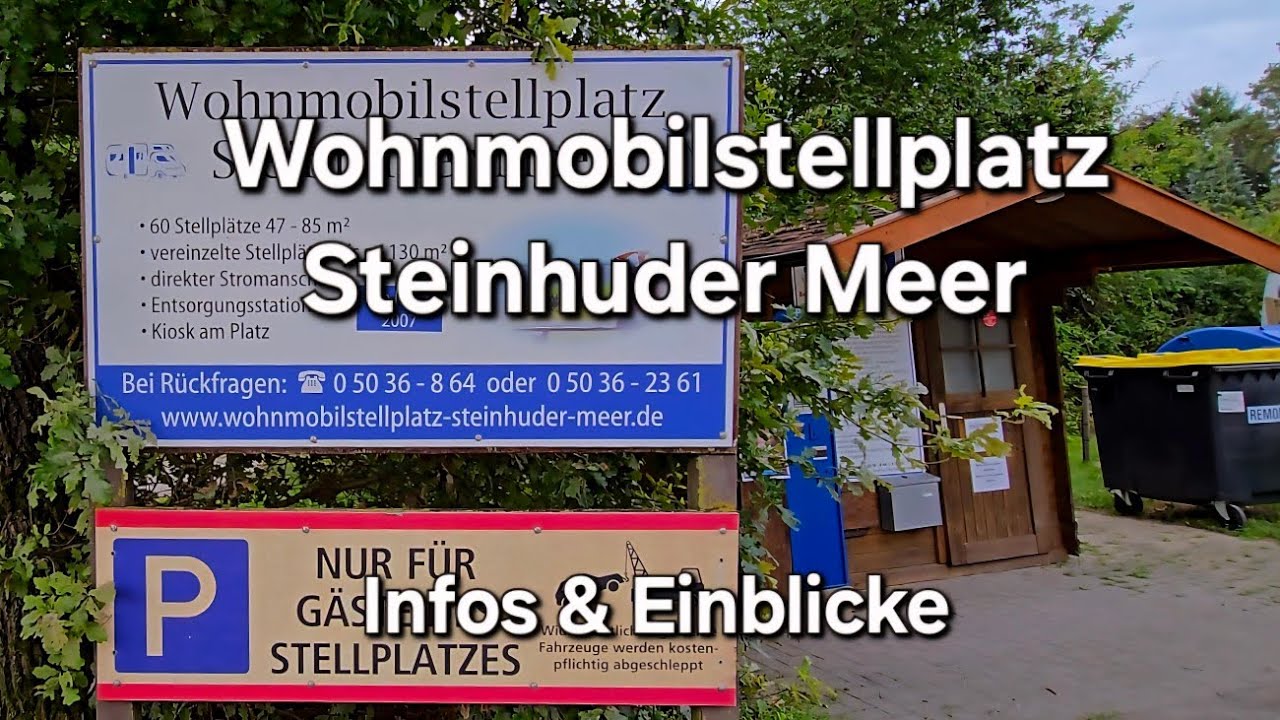 Wohnmobilstellplatz Steinhuder Meer 🚐 Stellplatz-Infos, Preise & Tipps | Wohnmobiltour 2025