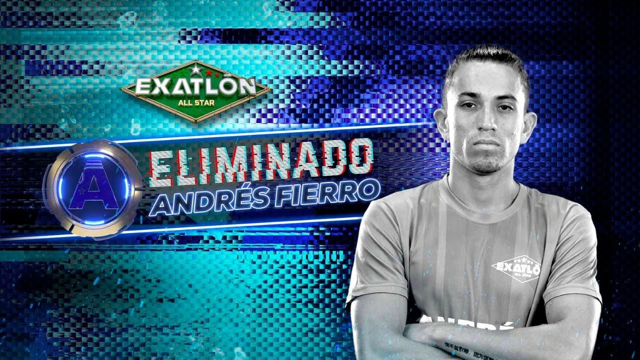 Andrés Fierro, eliminado de Exatlón All Star del 17 de mayo 2023. | Exatlón All Star 2023