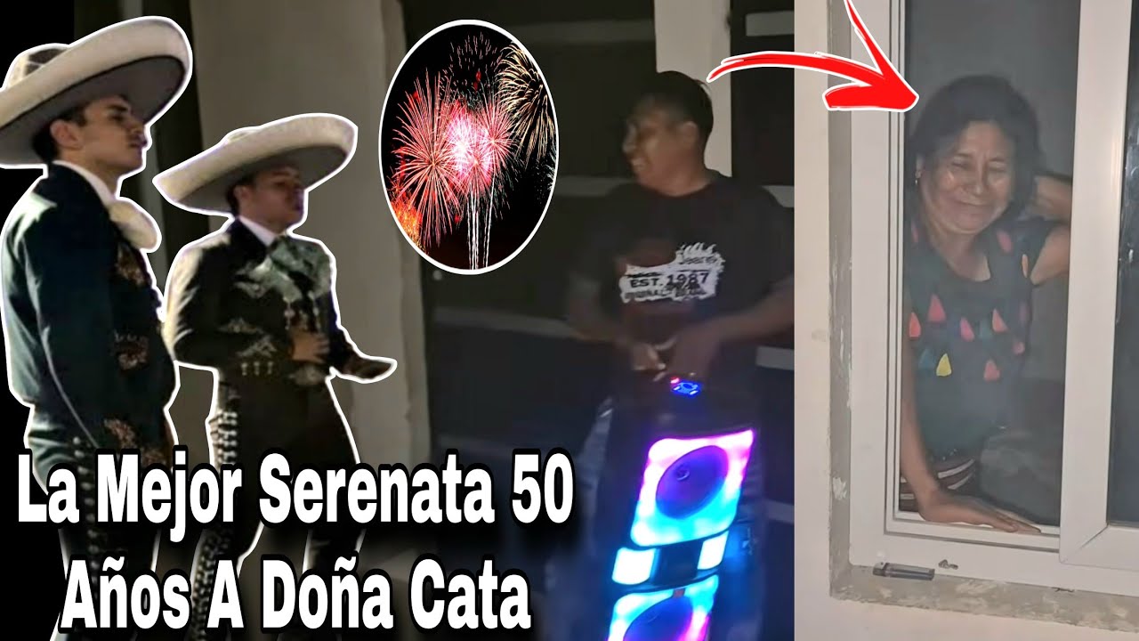 Romario Contrata Los Mejores Mariachis Hasta Luces Piroctenia Por Cumpleaños D Doña Cata Asi Reaccio