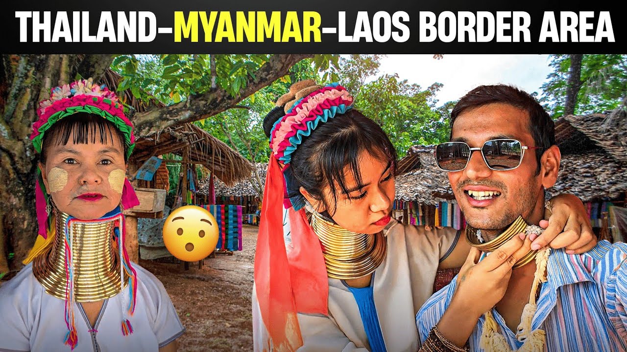 Visiting THE LONG NECK TRIBE VILLAGE of Thailand | Chiang Rai, Golden Triangle tour.
