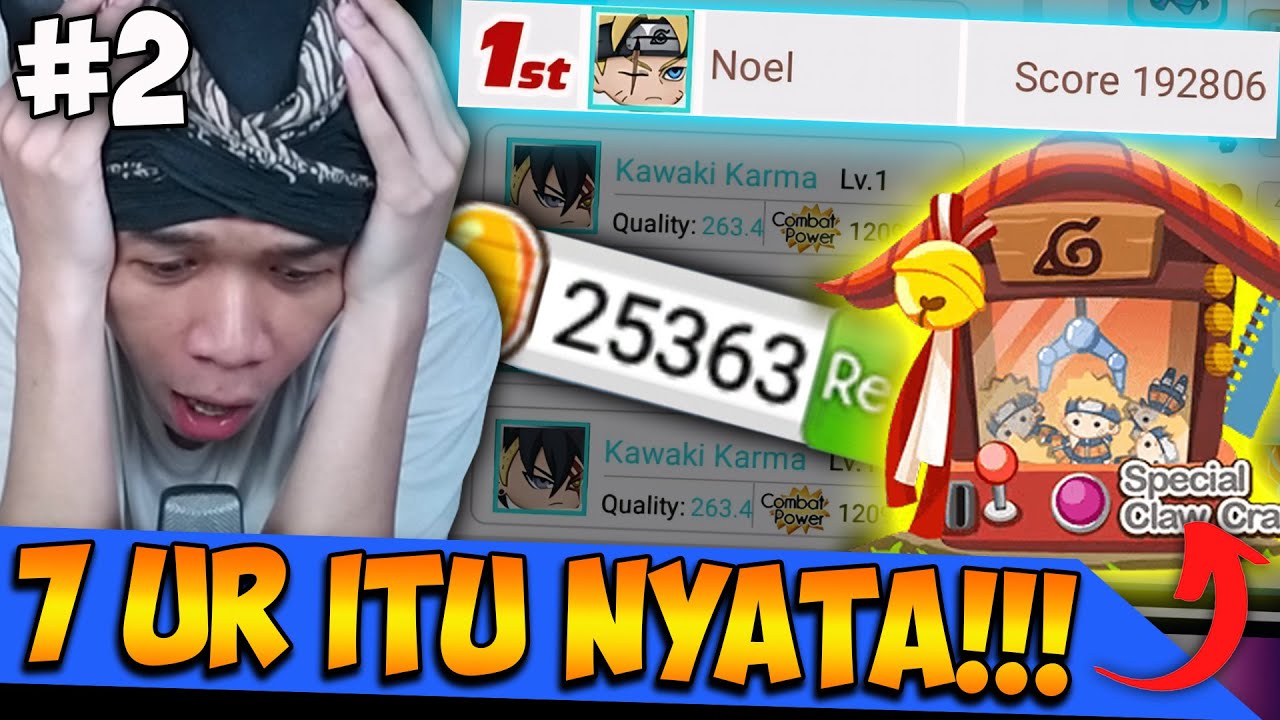 Langsung 7 UR ! Gacha Akun Sultan S34 ! Ninja Hereos New Era