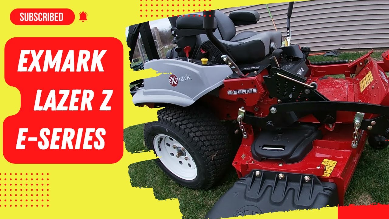 Exmark Lazer Z E Series Review- 52 Inch Mower |Best Mower Brand?| Exmark Worth The Money?|