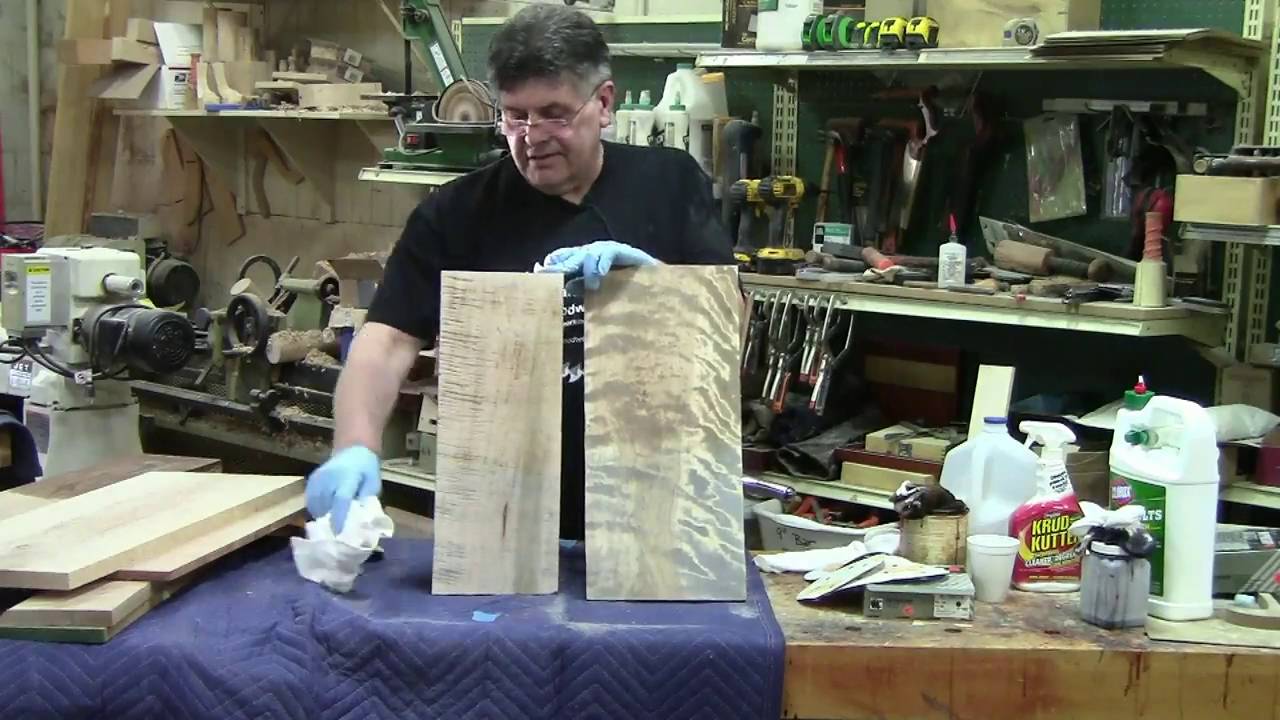 Chapter 2E - Trace Coating - Enhance Figured Wood