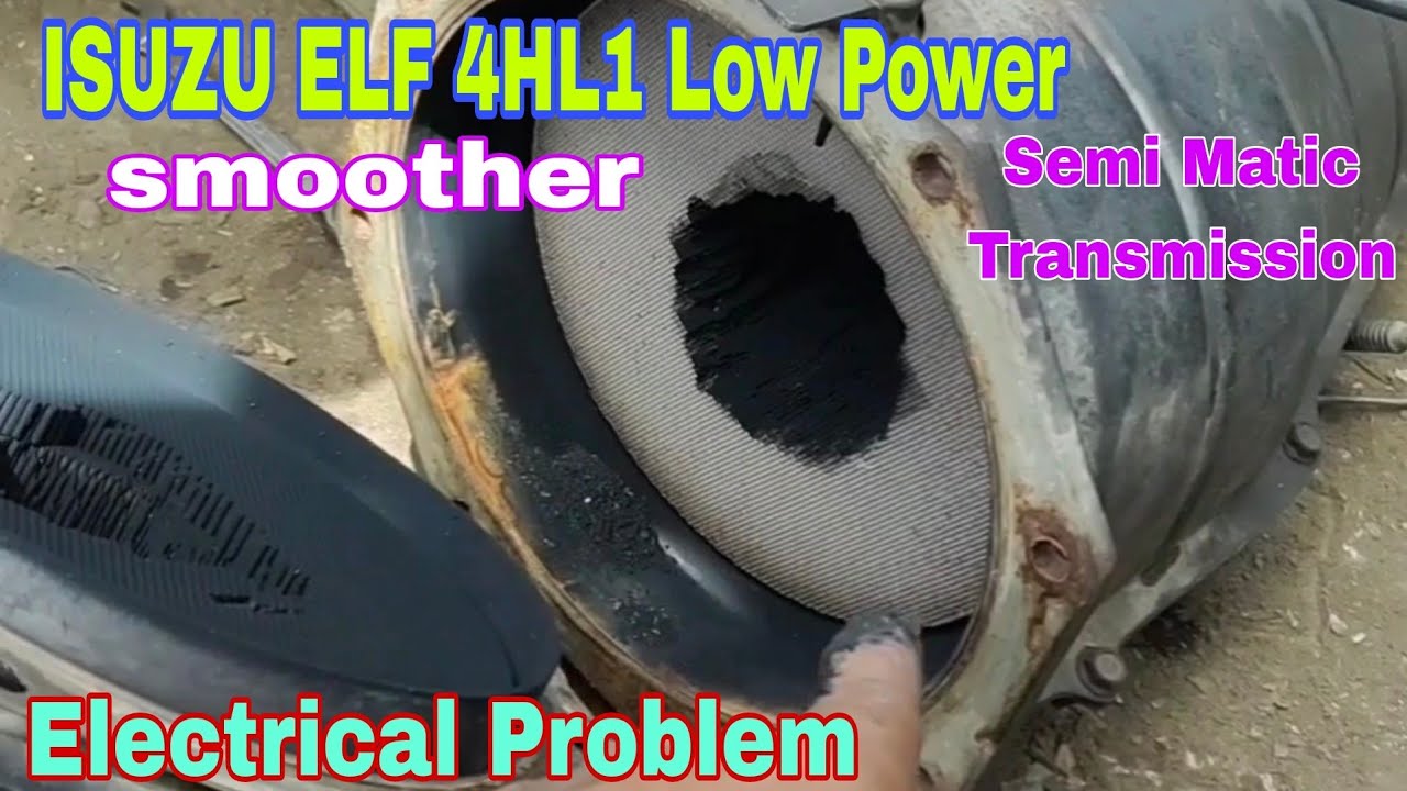 Isuzu ELF 4HL1 Low Power ELECTRICAL  Problem