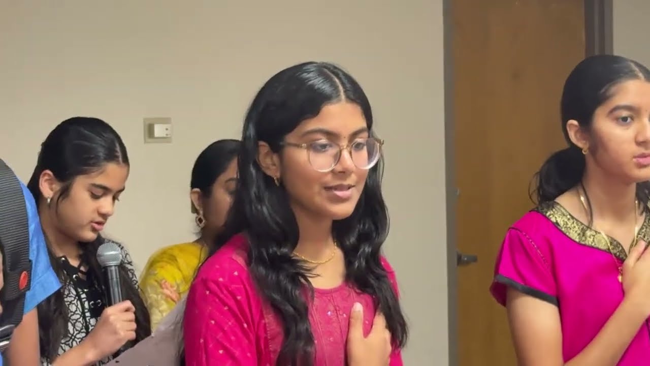 Dharma Class 7th & 8th Grades) pledge & aarti