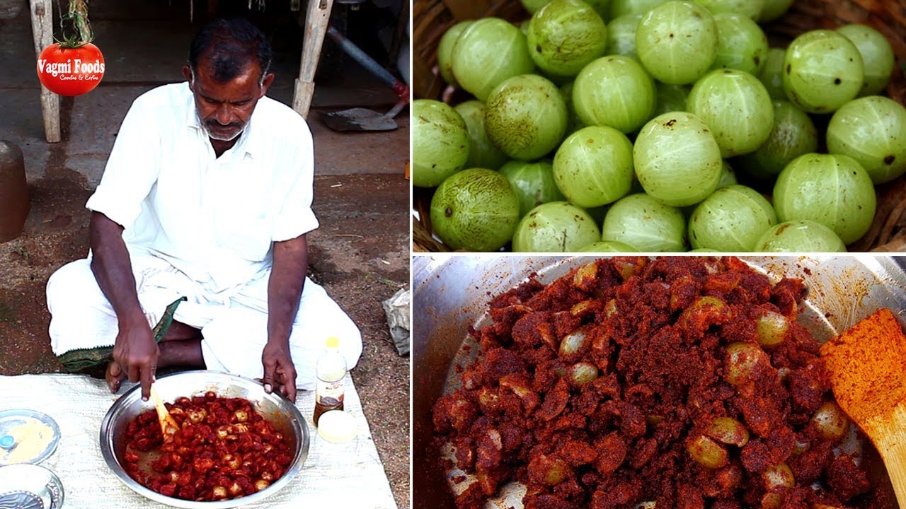 AMLA PICKLE RECIPE | Rayalaseema Simple Pickle USIRIKAYA URAGAYA | Indian Gooseberry Pickle Recipe