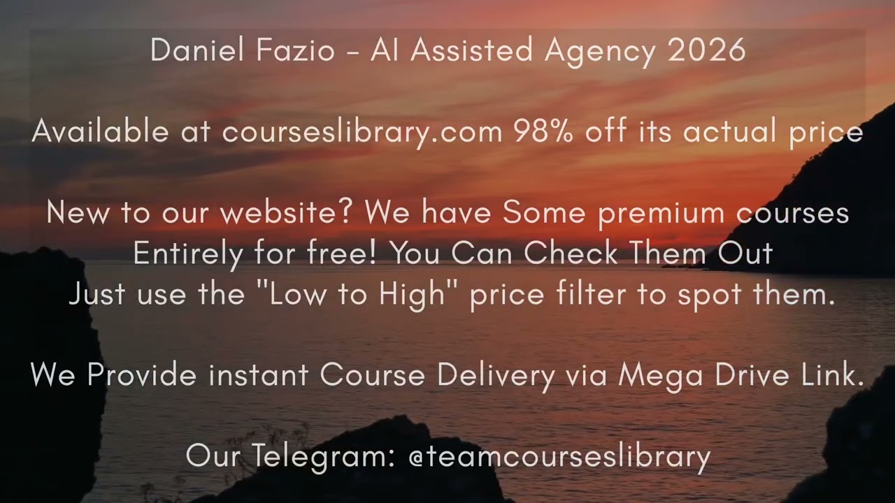 Daniel Fazio - AI Assisted Agency 2026