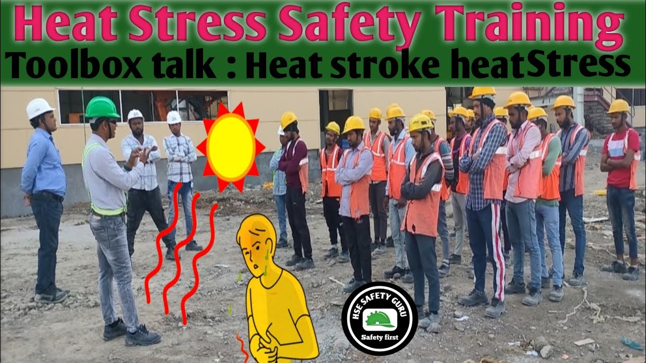 Heat Stress Safety in Hindi || Heat stress and Heat stroke Prevention in hindi || Toolbox talk