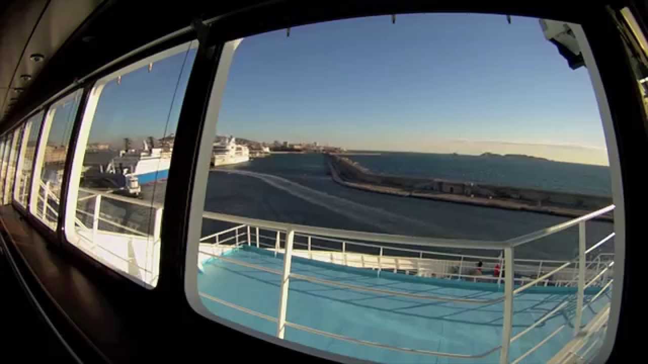 Navire Le PIANA - Marseille Bastia - Depuis la passerelle