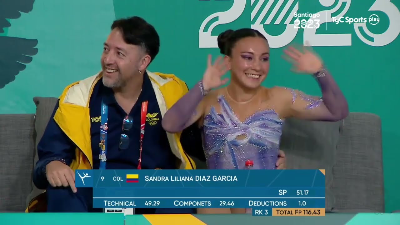 Sandra Diaz (COL) - Free Program - Panamericano Santiago 2023