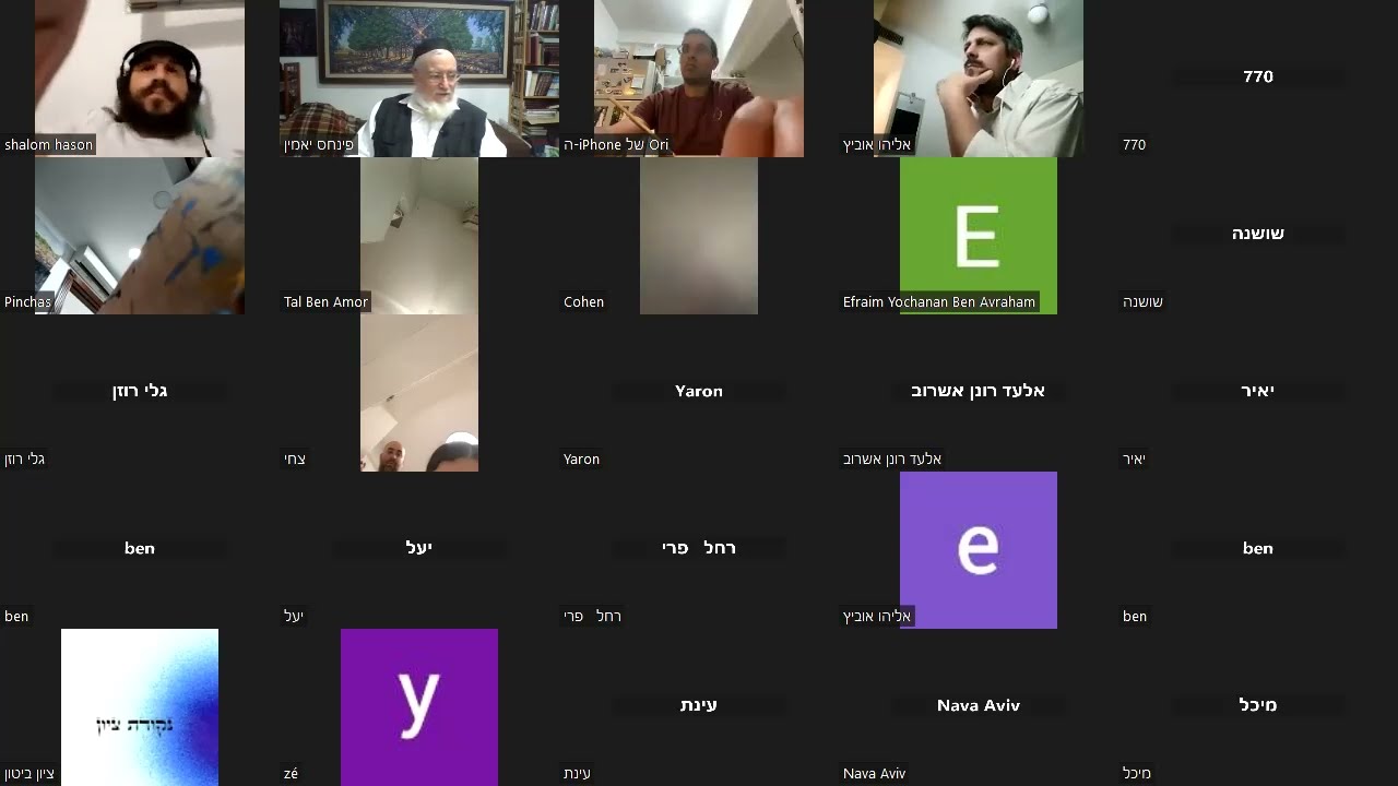 כוונת התפילה חלק א' - שיעור שהועבר בזום.