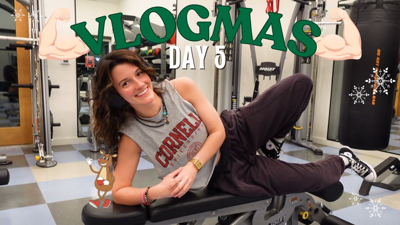 Working out for Mrs. Claus | VLOGMAS DAY 5