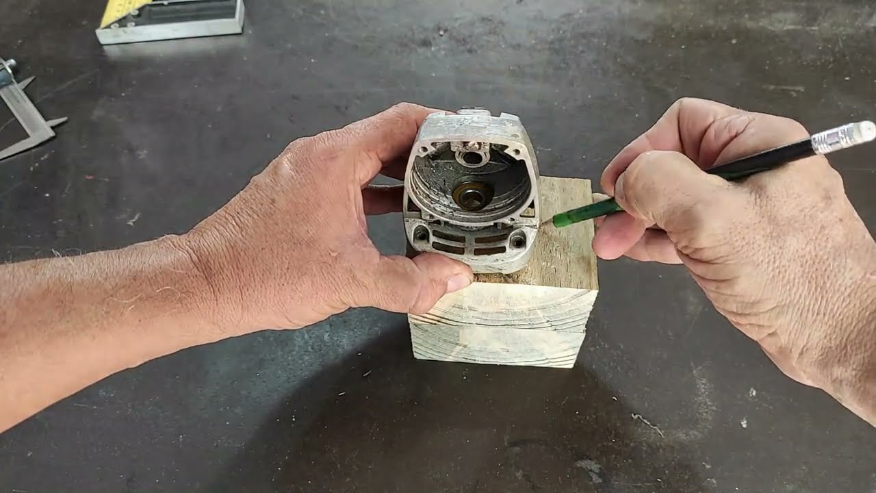 Un Taladro Manual hecho con chatarra