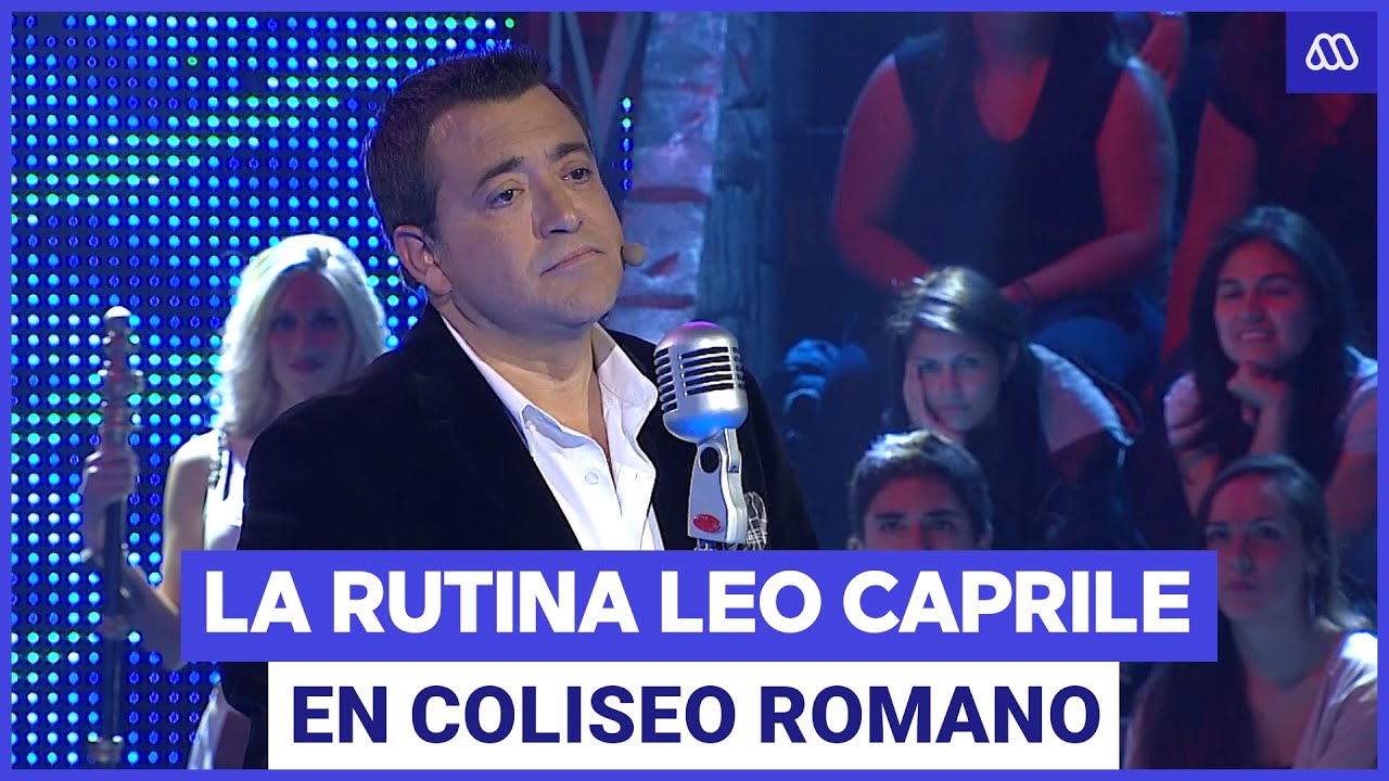 La RECORDADA RUTINA Leo Caprile en Coliseo Romano