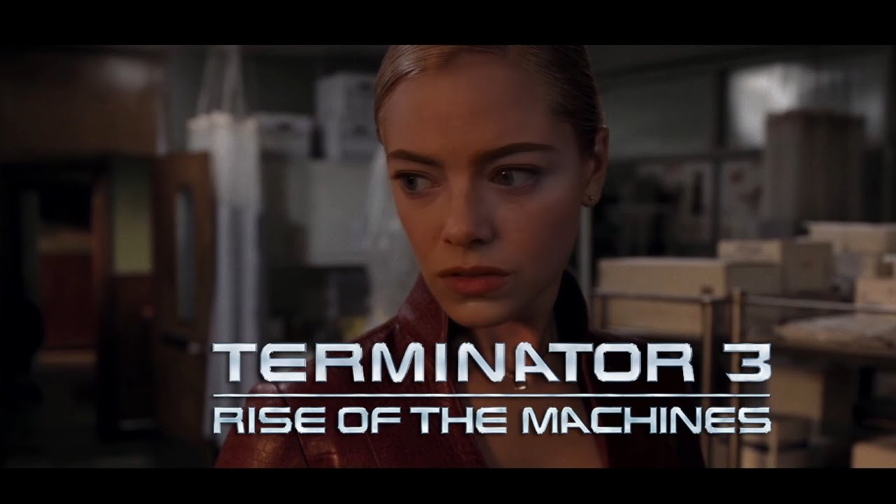 Emma Stone as the "TX" in Terminator 3
