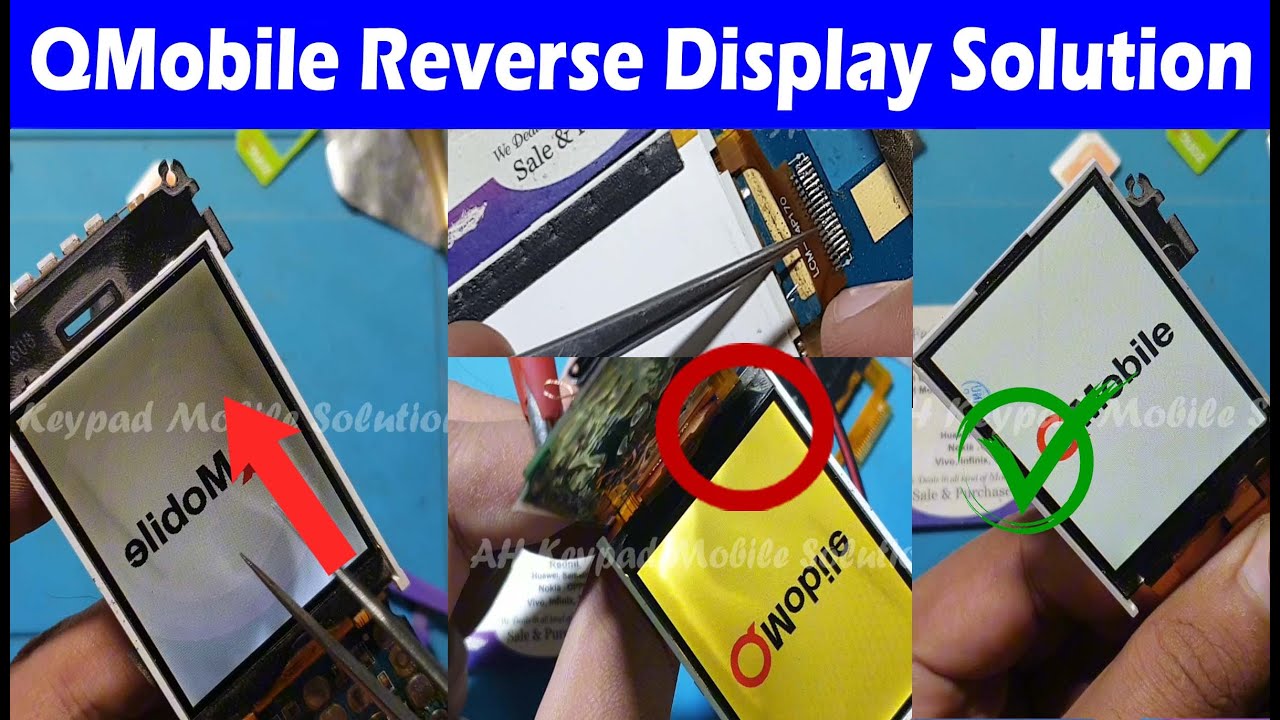 Ulta Display China Mobile Reverse Display Solution | QMobile Reverse Display Solution