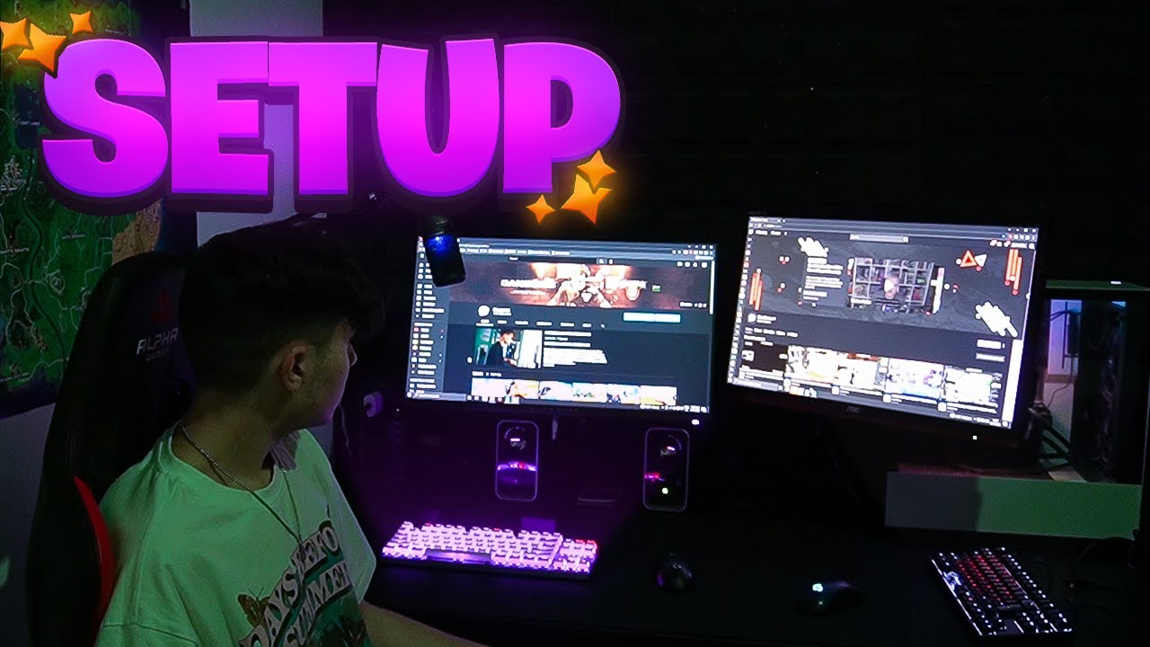 O MEU SETUP GAMER 2021 | Dangoms
