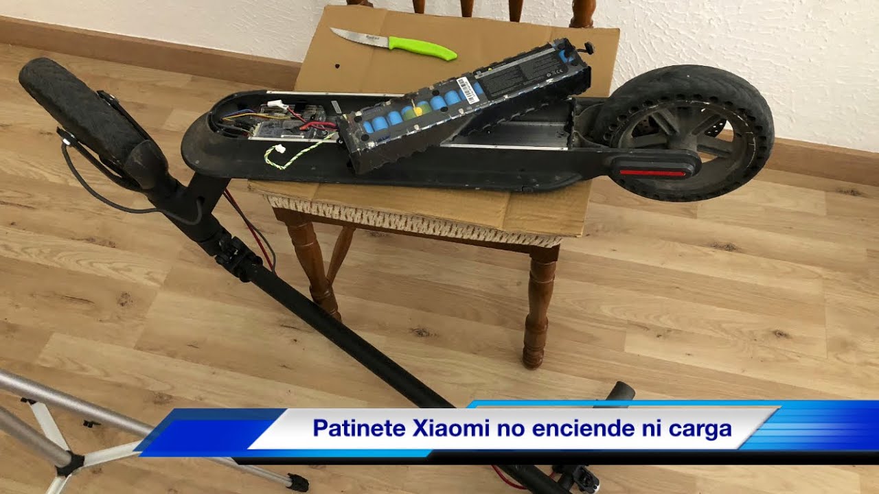 Patinete M365 Xiaomi no funciona no enciende batería 🛴solucionado