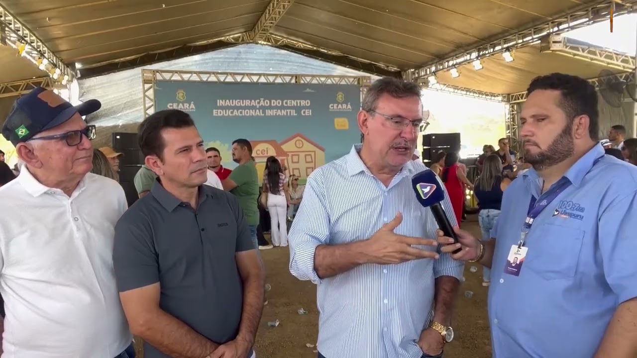 GLAIRTON CUNHA PRESTIGIA INAUGURAÇÃO DE ARENINHA E CEI EM PEREIRO E APOIA CANCELAMENTO DE CARNAVAL