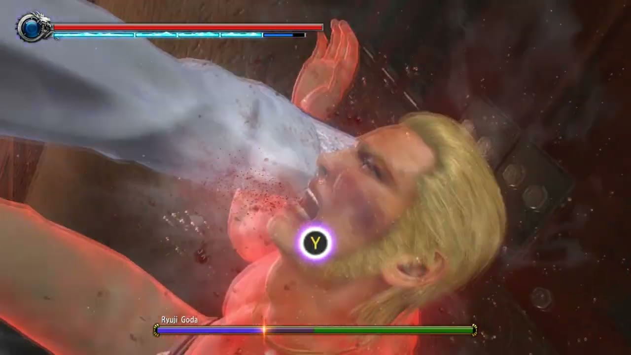 Yakuza Kiwami 2 Vs Ryuji no damage (hard) with classic dod mod