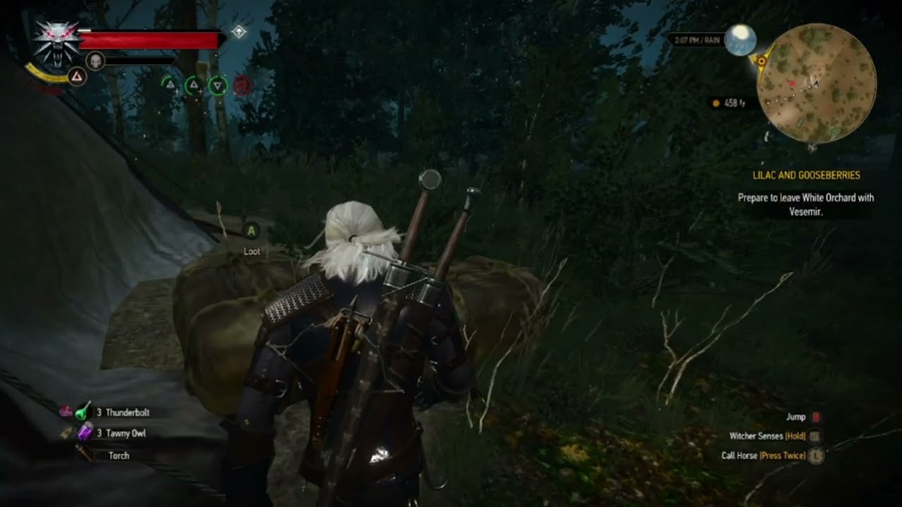 The Witcher 3: Wild Hunt | Bandit Camp | Diagram Skellige Gambeson | Manuscript Dancing Star |