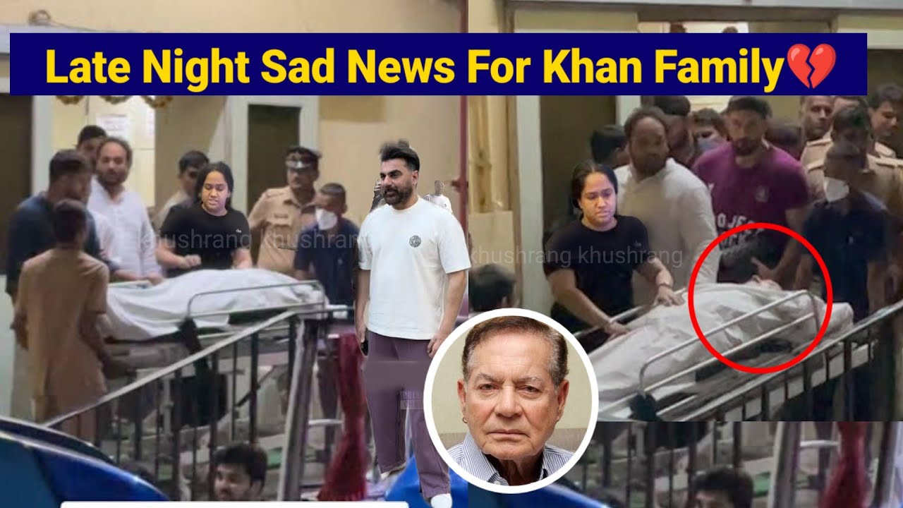 Salim Khan Taken Out From Hospital Arpita Khan Besides Him During Health Issues 