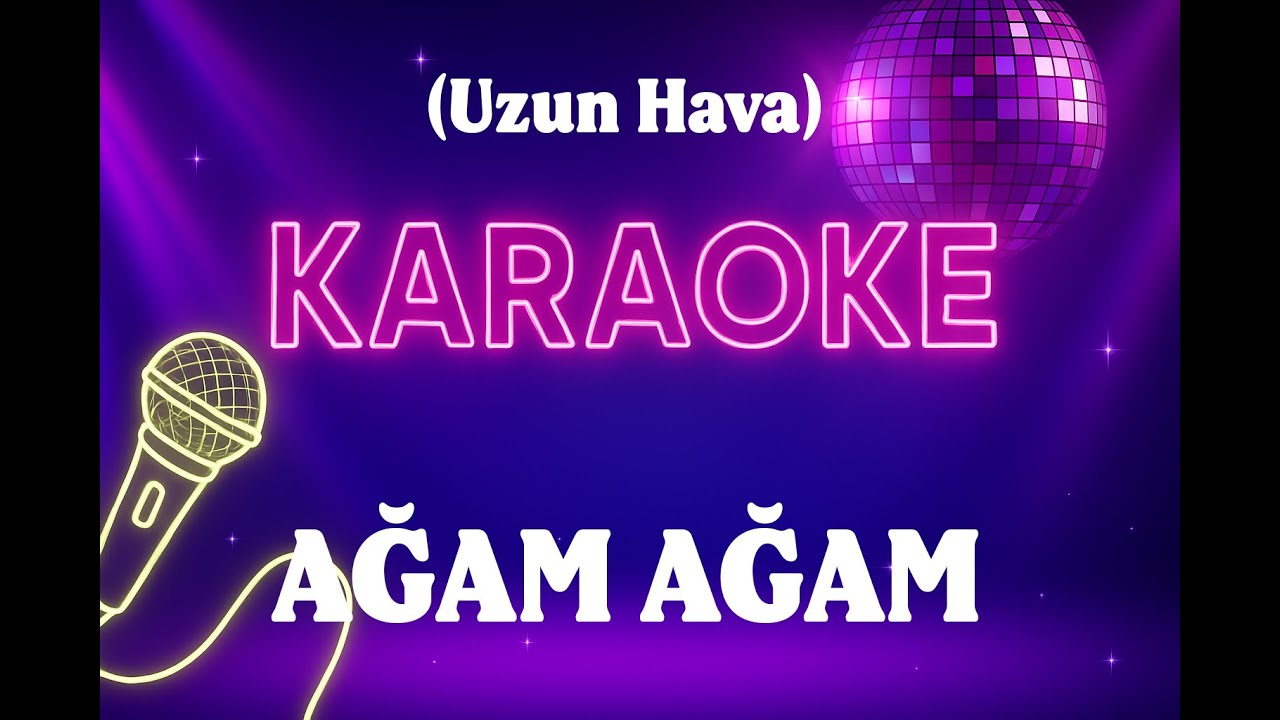 İbrahim Tatlıses - Ağam Ağam (Uzun Hava) KARAOKE