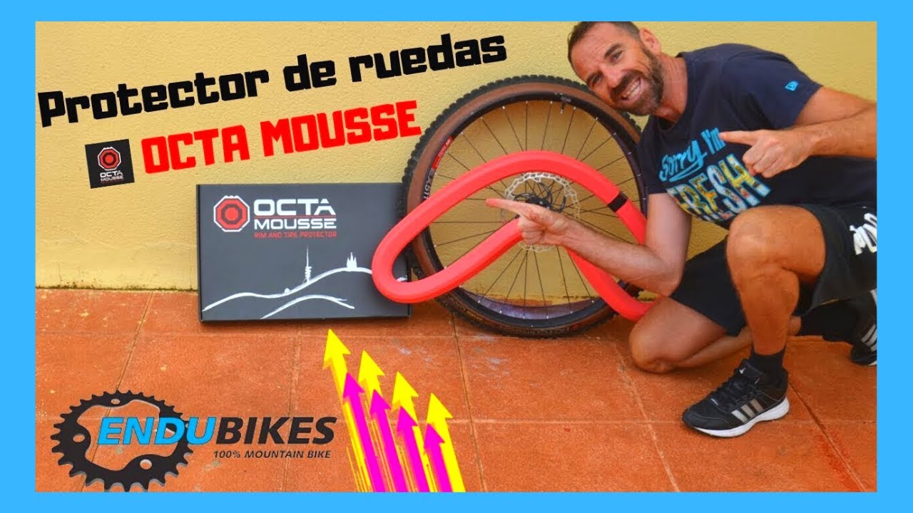 🔵 Así es el MOUSSE PROTECTOR MTB de ruedas OCTA-MOUSSE (8 puntos de apoyo) ⏩¡Míralo!