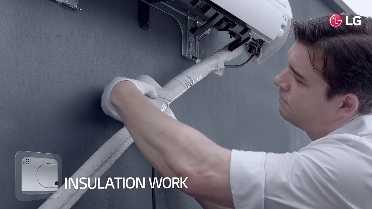 LG Air Conditioner  DUALCOOL Quick & Easy Installation