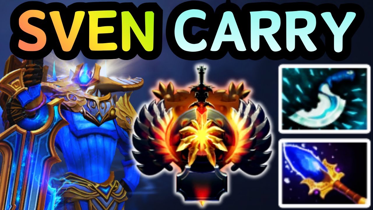 🔥 INSANE SVEN CARRY FARM FAST, HIT HARD | DOTA 2 GAMEPLAY