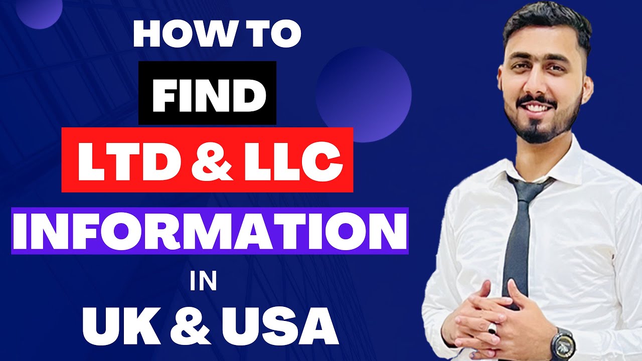 How to Find Your LLC & LTD Information and Documents | Find LLC Owner Name | Find Company Details