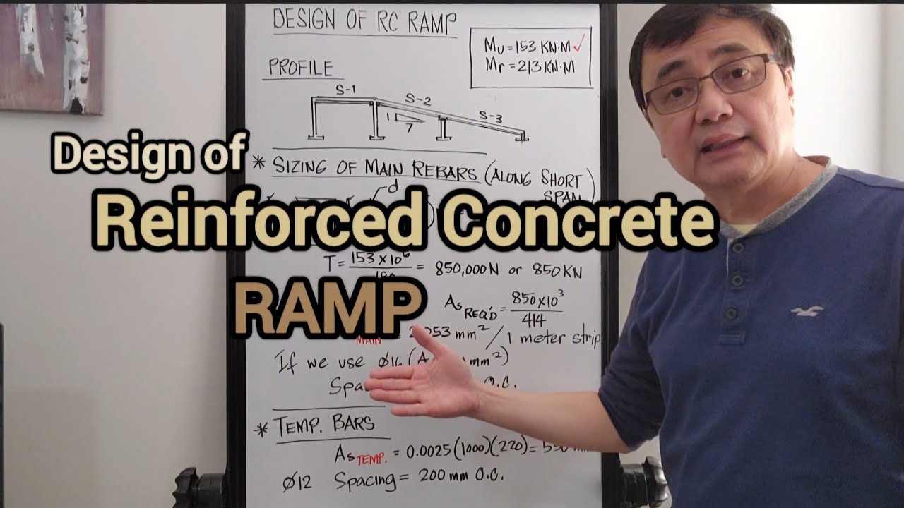 Design of Reinforced Concrete Ramp