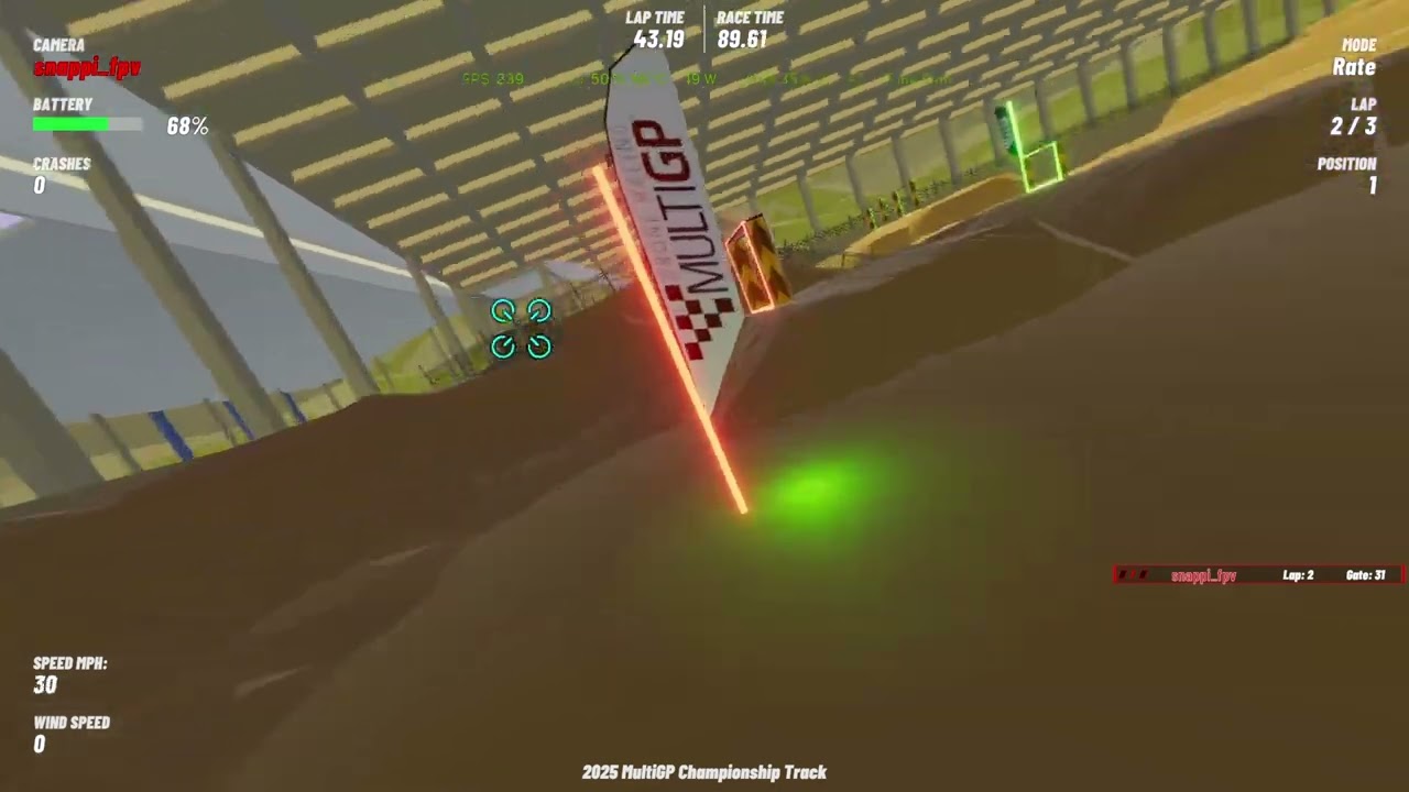 VelociDrone - 2025 MultiGP Championship Track - Practice 1948.070226