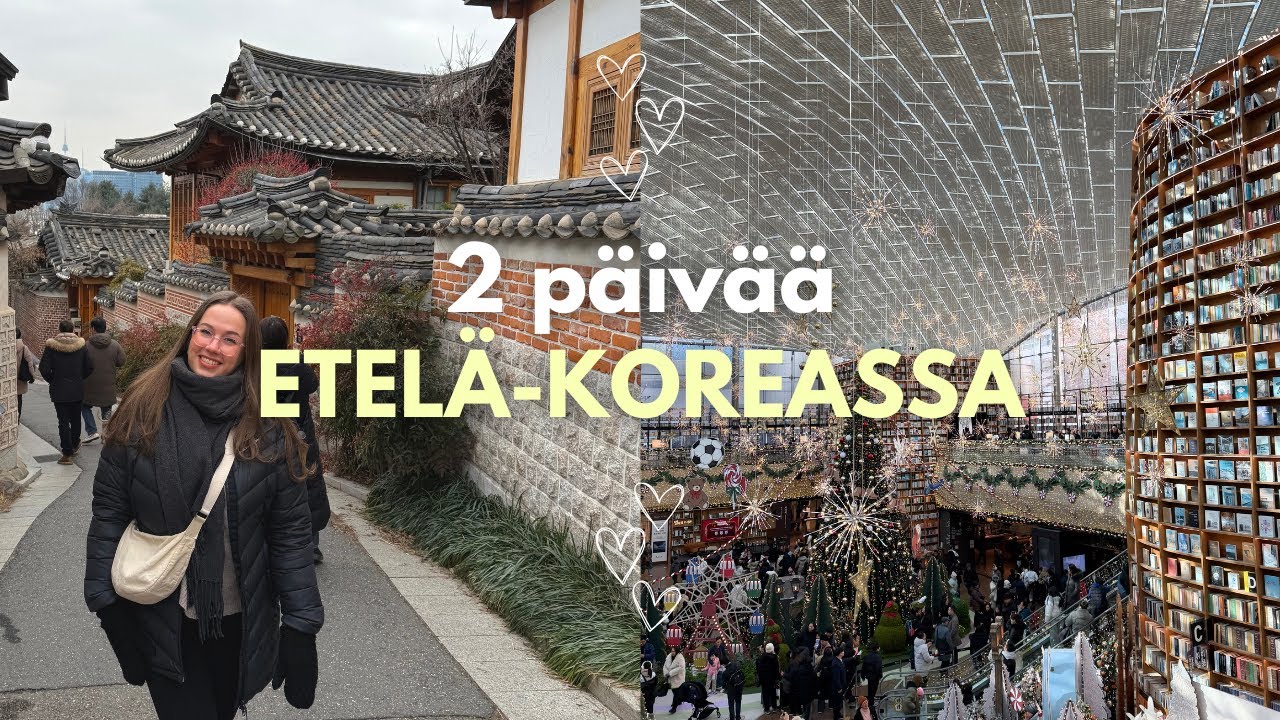 Vaarailmoituksia ja maailman upein kirjasto Etelä-Koreassa  🏙️📚✨