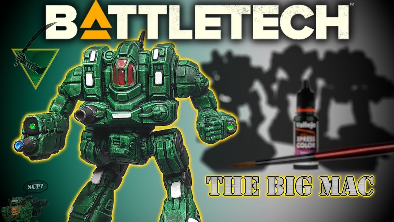 Capellan Mercs - Building the BIG MAC - Painting & Force Assembling (BattleTech)