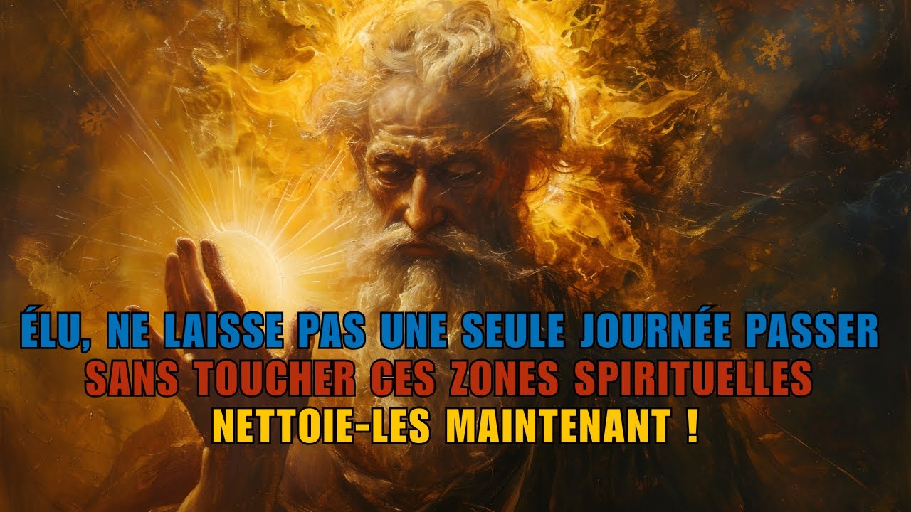 ÉLU, NE LAISSE UNE JOURNÉE PASSÉ SANS TOUCHER CES ZONES SPIRITUELLES – NETTOIES-LES MAINTENANT ! 🙏🏻🔥