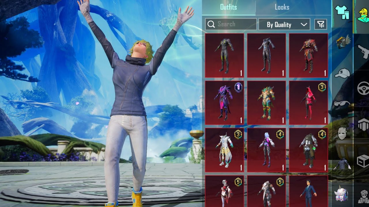 PUBG MOBILE ACCOUNT 🥵💯 || ALL RARE EMOTE AND GUNS 😇💯 ||