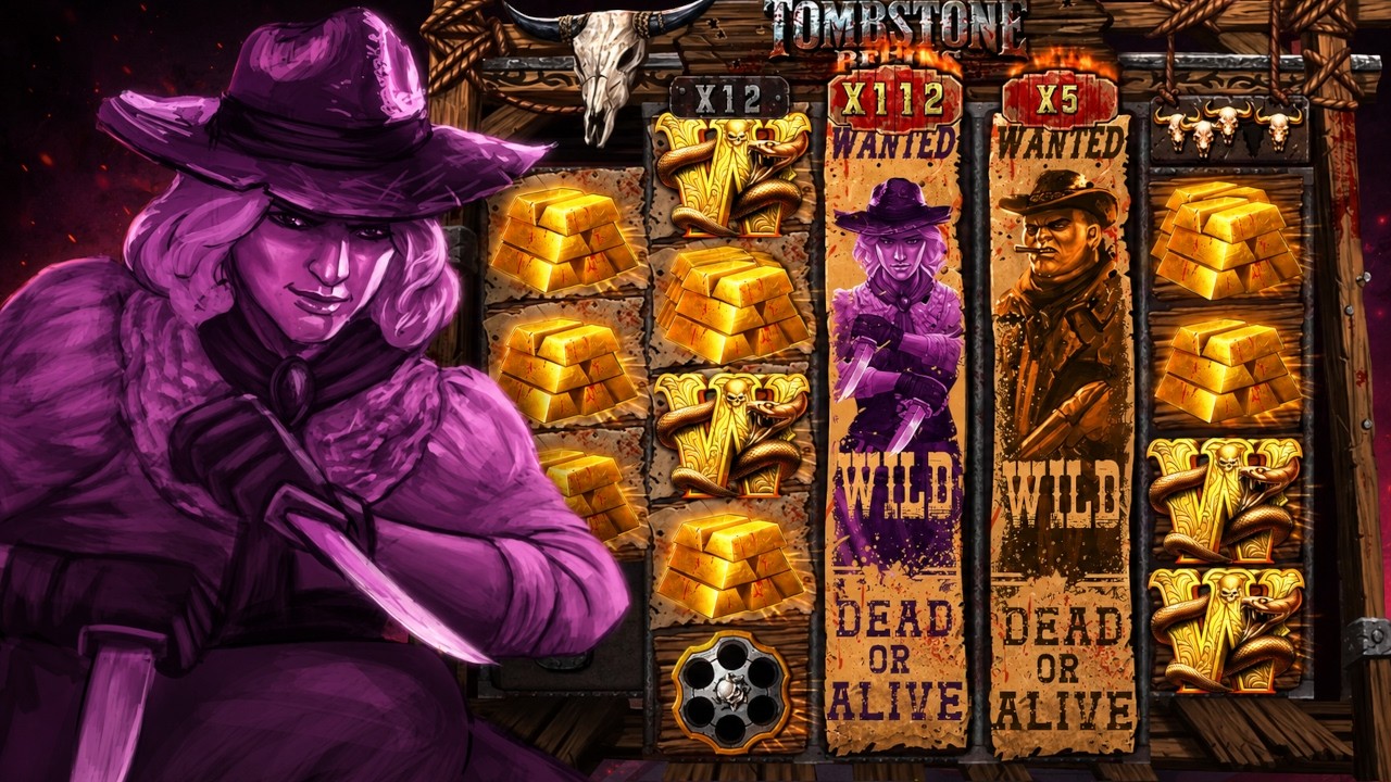 20,000X MAX WIN! TOMBSTONE BEGINS 4 SCATTER BONUS⚡
