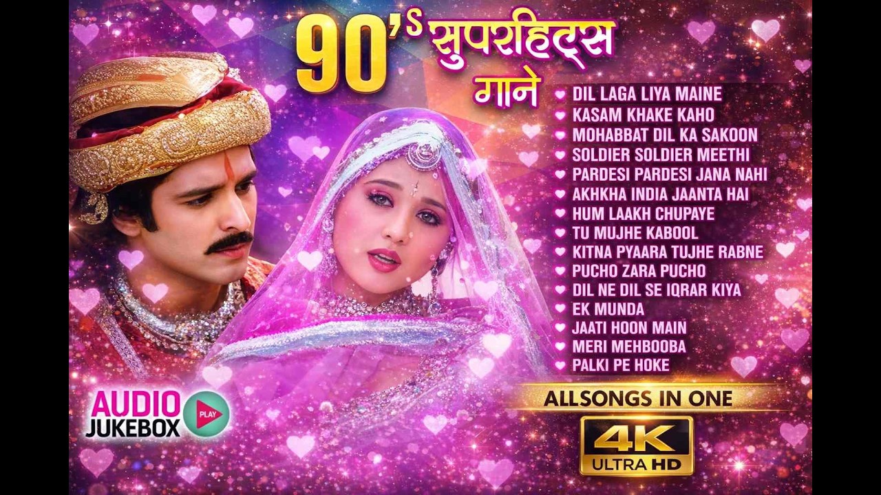 Sadabahar Gaane ｜ 90's Bollywood Evergreen Songs ｜