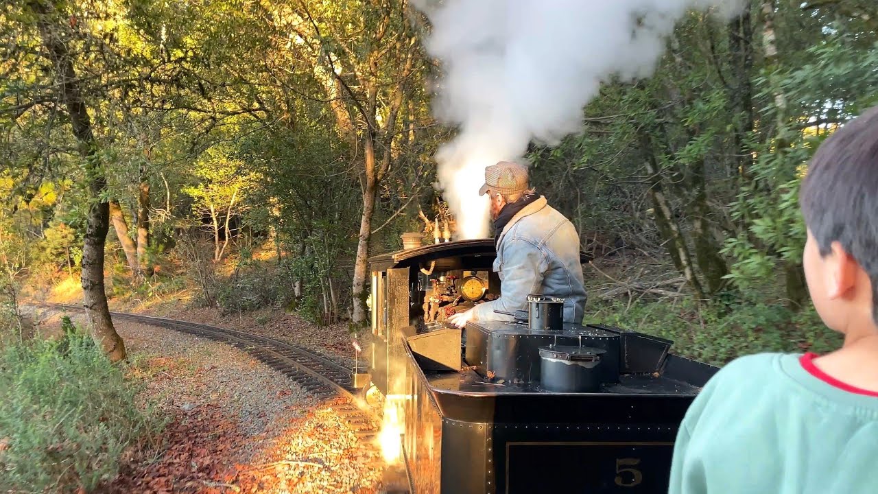 Redwood Valley Railway Tilden Park Front Car Full Ride
