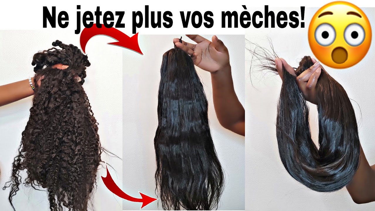 Ne jetez plus vos vieilles mèches apprendre à soigner vos vieilles X-pression/ Chance Tressemoi