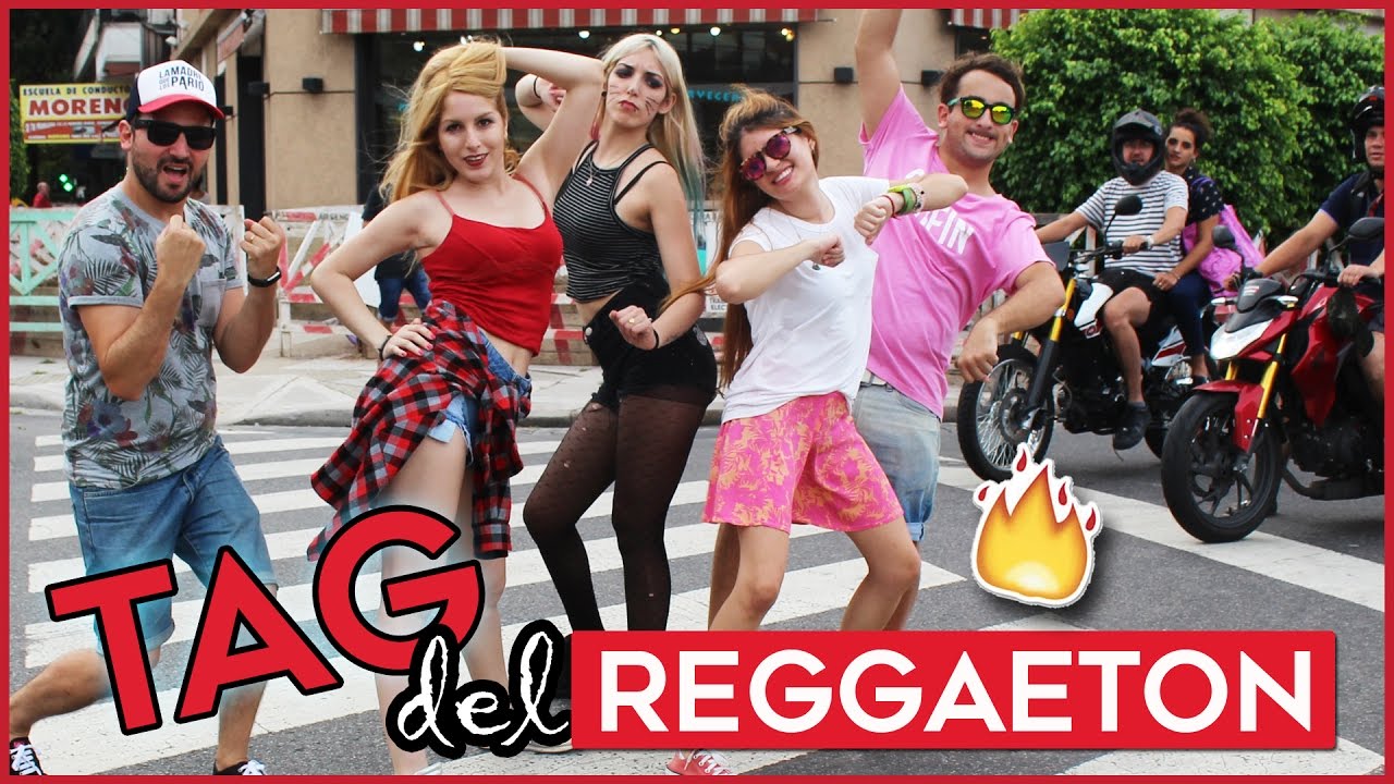 TAG DEL REGGAETON Con Retos en la Calle ! Ft. Youtubers