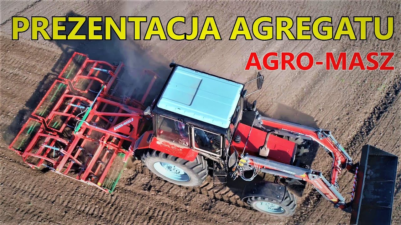 Agregat AGRO-MASZ AU36 - Rolnik Szuka Maszyny (Prezentacja / WalkAround)